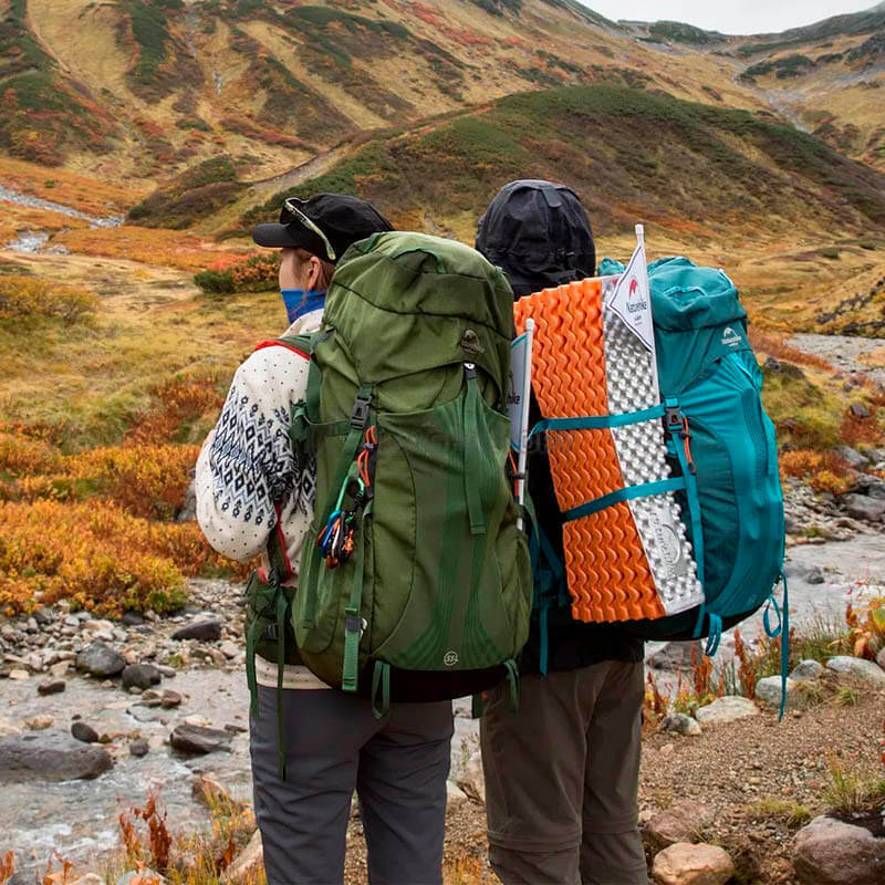 Туристичний рюкзак Naturehike NH16Y020-Q 55 л Зелений (6927595787908)