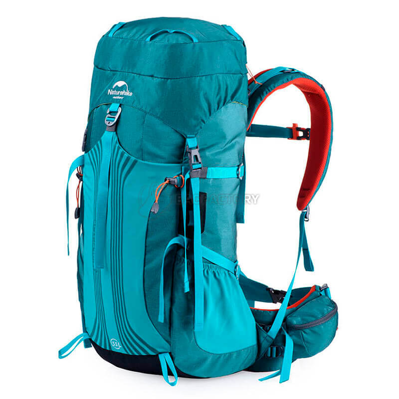 Туристичний рюкзак Naturehike NH16Y020-Q 55 л Блакитний (6927595787939)