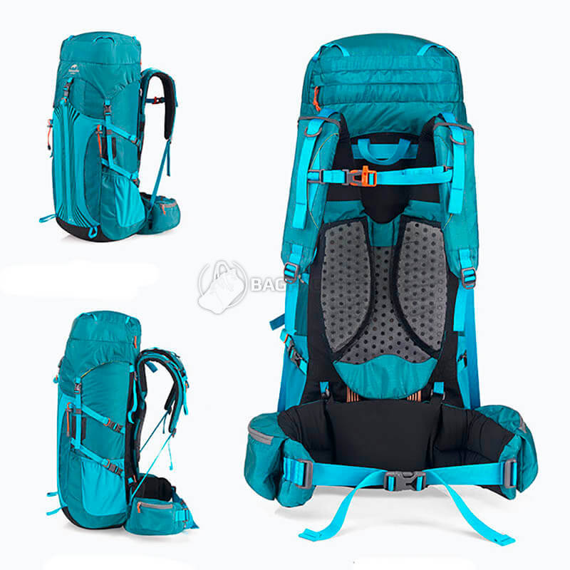 Туристичний рюкзак Naturehike NH16Y020-Q 55 л Блакитний (6927595787939)