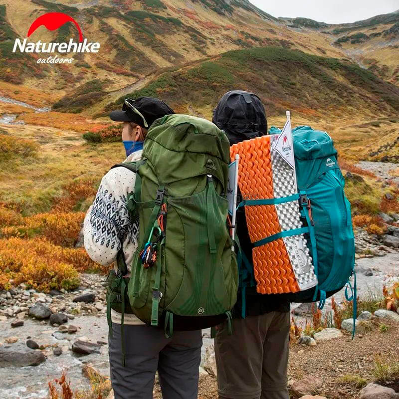 Туристичний рюкзак Naturehike NH16Y020-Q 55 л Блакитний (6927595787939)