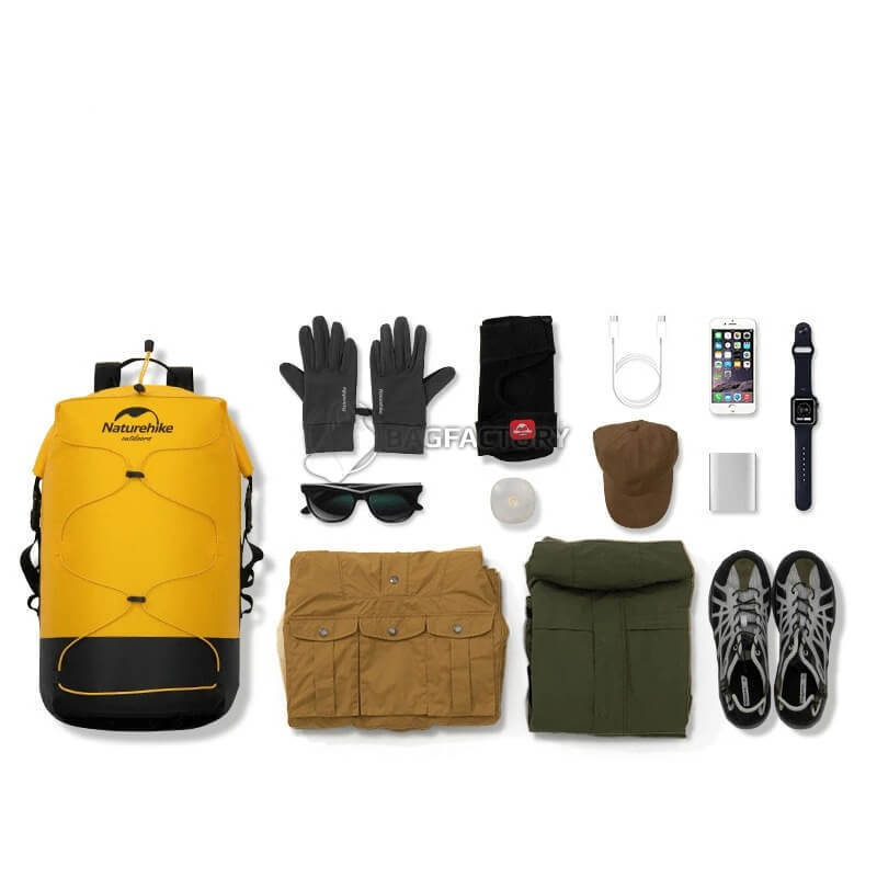 Герморюкзак Naturehike NH21FSB04 30л Бежевий (6927595788233)