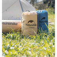 Туристичний килимок Naturehike NH15Q002-D 25мм з подушкою 185см Блакитний (6927595782583)
