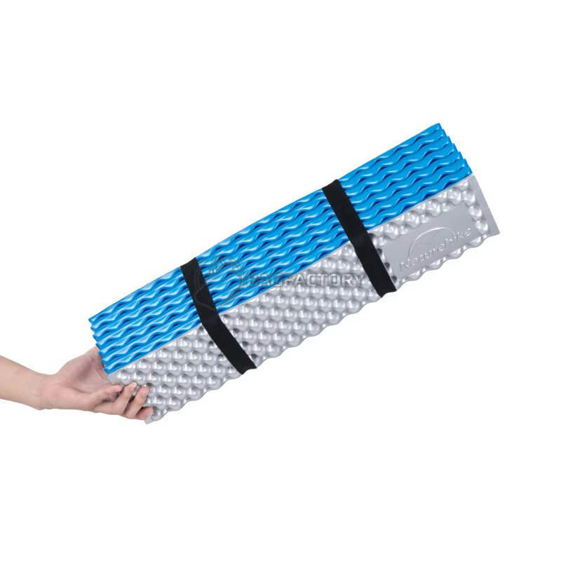 Туристичний килимок Naturehike NH19QD008 IXPE 185x56х18 см Жовтий (6927595794395)