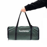 Туристический коврик Naturehike NH20FCD11 145х180 см вологозахисний Темно-зелений (6927595766156)