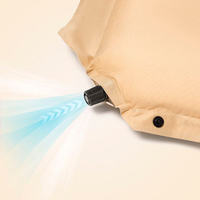 Туристический коврик Naturehike CNK2300DZ014 60 мм з подушкою 192х65см Бежевий (6976023926969)