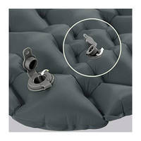 Туристический коврик Naturehike FC-12 NH19Z003-P 65 мм 198см Графит с подушкой+мешок (6927595796832)