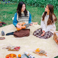 Килимок для пікніка Naturehike 270х395 CNH22DZ025 Бежевий (6975641885498)