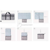 Дорожня сумка-баул Naturehike NH17S021-L 100 л Темно-сірий (6927595724903)