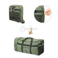 Дорожня сумка-баул на колесах Naturehike NH21LX003 88л Чорний (6927595795781)