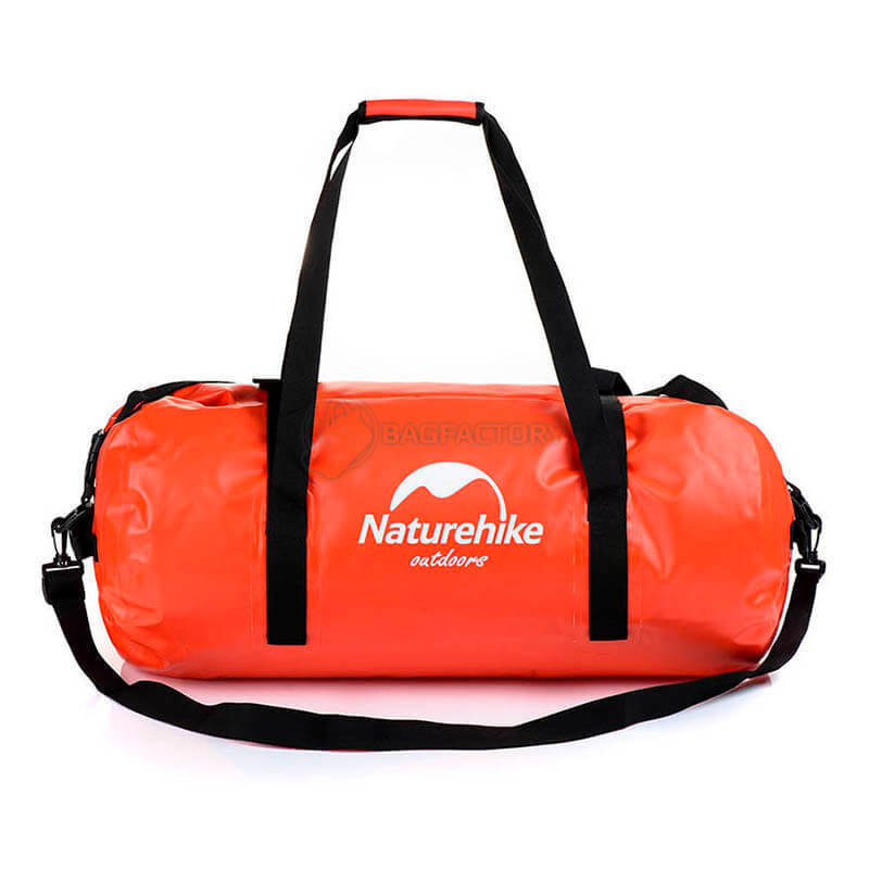 Дорожня сумка гермобаул Naturehike NH20FSB03 60 л Червона (6927595744284)