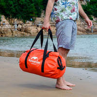 Дорожня сумка гермобаул Naturehike NH20FSB03 60 л Червона (6927595744284)