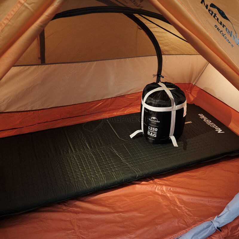 Спальний мішок Naturehike L250 NH21MSD07 (9°C) правий 190+30см Сірий (6927595774847-R)