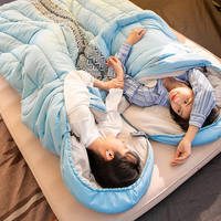 Спальний мішок Naturehike L250 NH21MSD07 (9°C) правий 190+30см Блакитний (6927595774830-R)