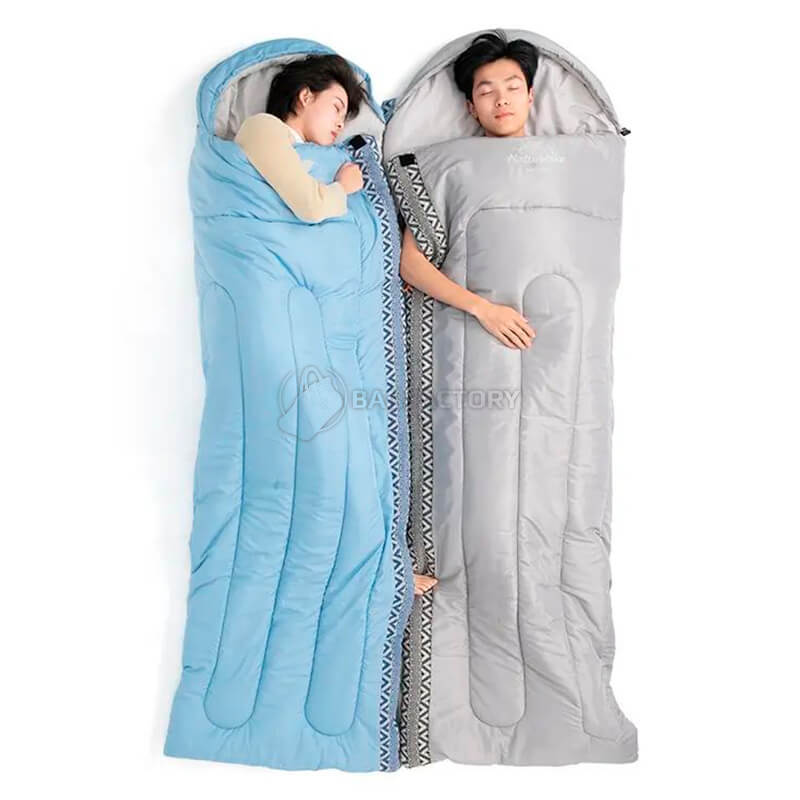 Спальний мішок Naturehike L250 NH21MSD07 (9°C) правий 190+30см Блакитний (6927595774830-R)