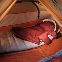 Спальний мішок пуховий Naturehike Snowbird NH20YD001 L 205 см Коричневий 720 г (6927595761304)