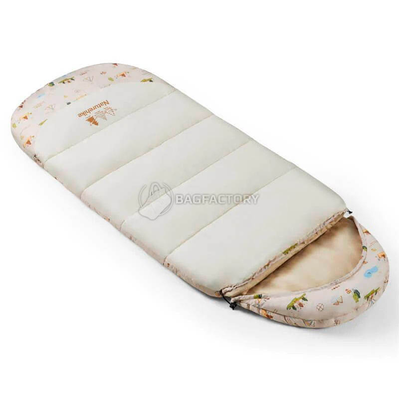 Спальний мішок дитячий Naturehike B180 CNH22SD001 160 см Бежевий (6927595799611)