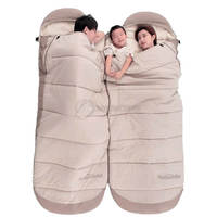 Спальний мішок Naturehike B400 NH21MSD11 220 см Кремовий/Бежевий (6927595788301)