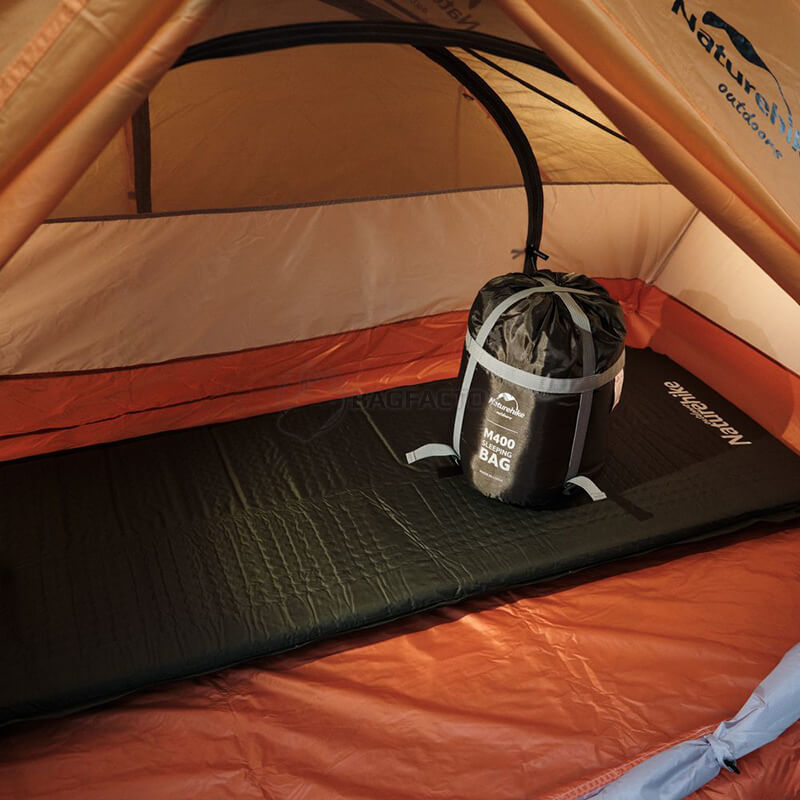 Спальний мішок Naturehike M400 NH20MSD02 (1°C) 220 см лівий Сірий (6927595702390)