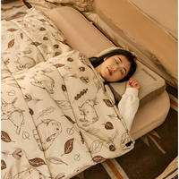 Спальний мішок Naturehike MT180 CNH22SD015 210 см правий Бежевий з принтом (6975641886648)