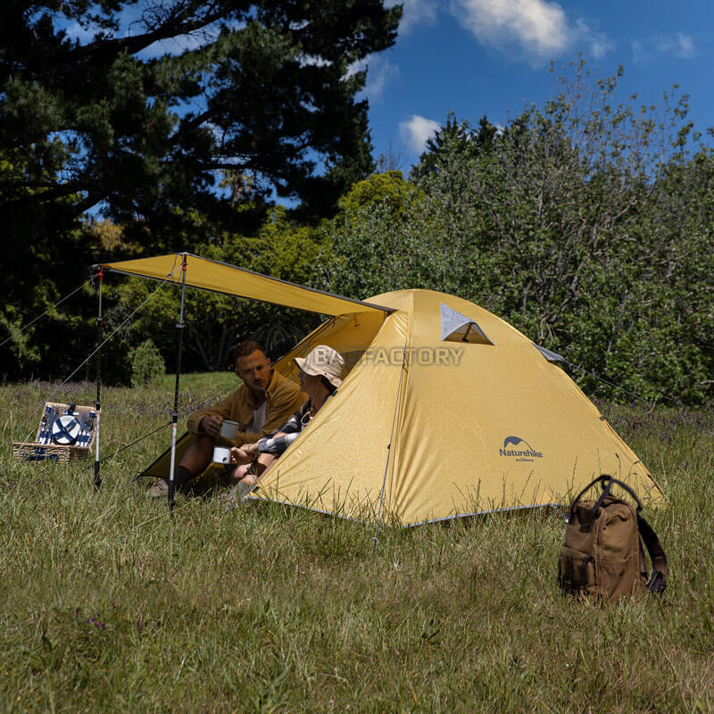 Намет чотиримісний Naturehike P-Series NH18Z044-P 210T65D Темно-синій (6927595783672)