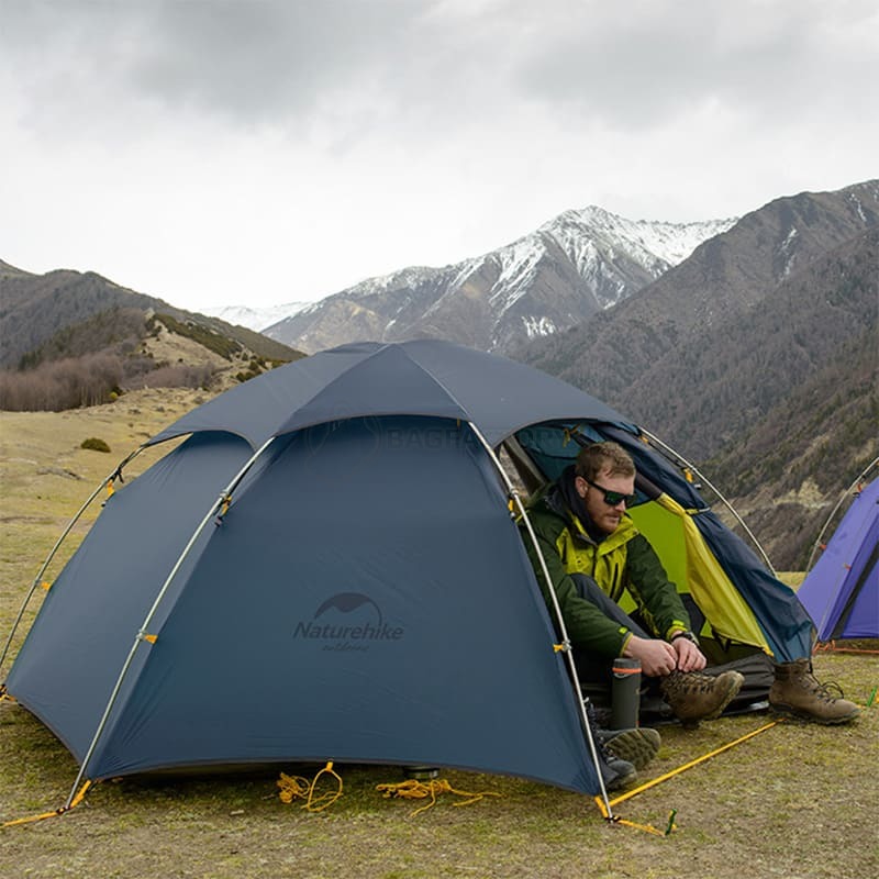 Намет двомісний Naturehike Cloud Peak 2 NH19K240-Y 15D Темно-синій (6927595736326)