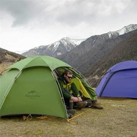 Намет двомісний Naturehike Cloud Peak 2 NH17K240-Y 20D Темно-зелений (6927595719954)
