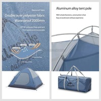 Намет чотиримісний Naturehike NH21ZP015 Темно-зелений (6927595794029)