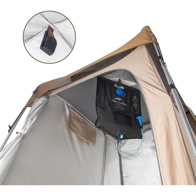 Намет для душу Naturehike NH21ZP005 Коричневий (6927595779088)