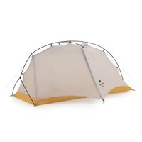 Намет надлегкий одномісний Naturehike NH21ZP003 Сіро-жовтий (6927595775424)