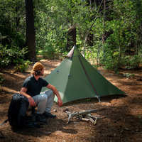 Намет одномісний надлегкий Naturehike NH17T030-L Темно-зелений (6975641885894)