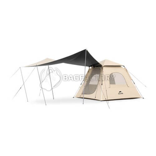 Намет тримісний Naturehike CNK2300ZP014 з навісом Бежевий (6976023921117)