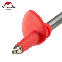 Трекінгова палиця 3-секційна Naturehike ST06 NH17D006-D 1 шт Чорна (6927595748596)