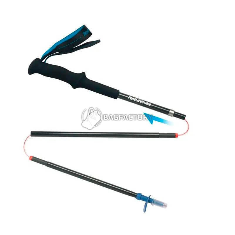 Трекінгова палиця Naturehike ST08 NH18D020-Z 120 см 1 шт Бордова (6927595748534)