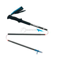 Трекінгова палиця Naturehike ST08 NH18D020-Z 120 см 1 шт Бордова (6927595748534)