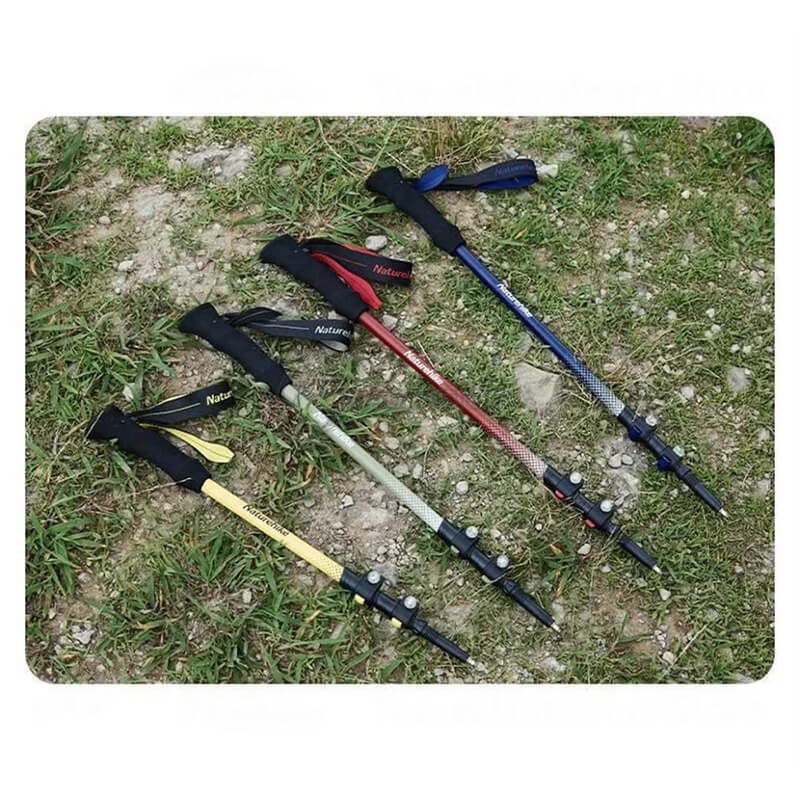 Трекінгова палиця Naturehike CNK2300DS010 120 см Зелена 1 шт (6976023923531)