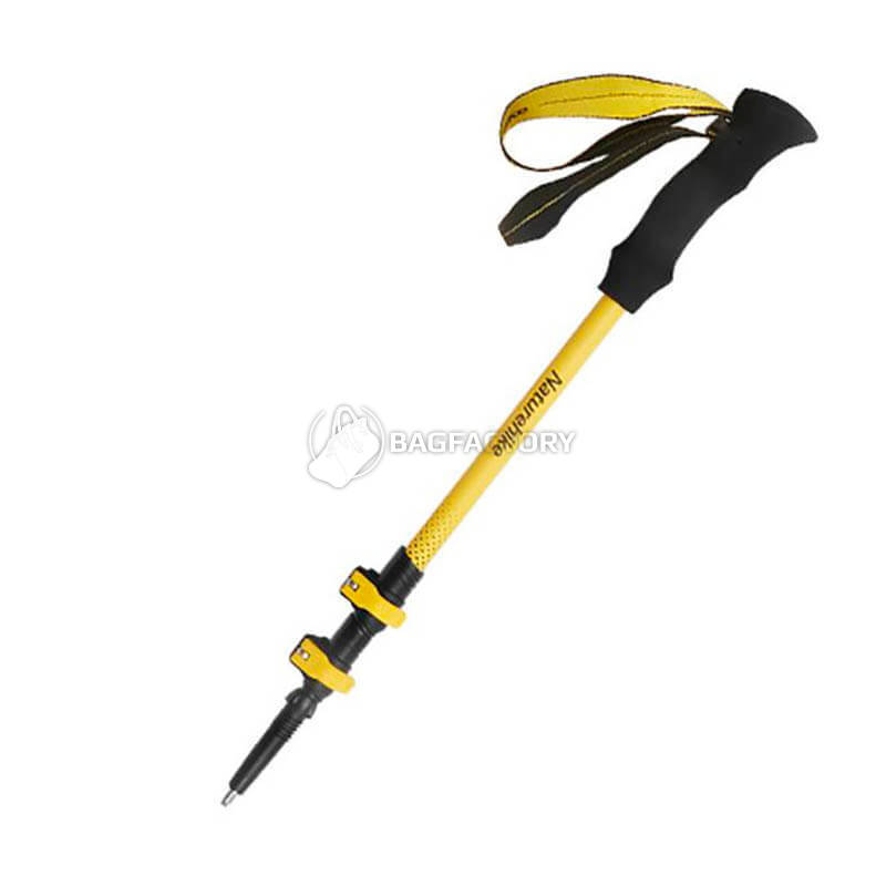 Трекінгова палиця Naturehike CNK2300DS010 100 см Жовта 1 шт (6976023923524)