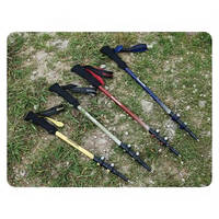 Трекінгова палиця Naturehike CNK2300DS010 100 см Жовта 1 шт (6976023923524)