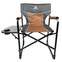 Крісло кемпінгове BaseCamp Rest Grey/Blrown (BCP 10508)