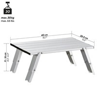 Стіл розкладний Uquip Handy Silver (DAS302771)