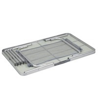 Стіл розкладний Bo-Camp Premium 100x60 cm Grey (DAS301452)