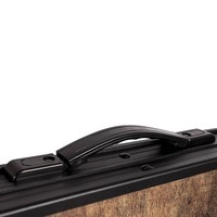 Стіл розкладний Bo-Camp Decatur 90x60 cm Black/Wood look (DAS301467)