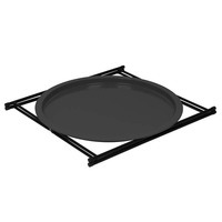 Стіл розкладний Bo-Camp Harlem 46x46 cm Black (DAS302106)