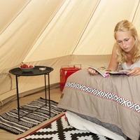 Стіл розкладний Bo-Camp Harlem 46x46 cm Black (DAS302106)