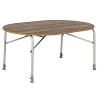 Стіл розкладний Bo-Camp Feather Oval 130x90 cm Brown (DAS302107)