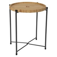 Стіл розкладний Bo-Camp Carnaby M 32x32 cm Bamboo Brown (DAS302571)