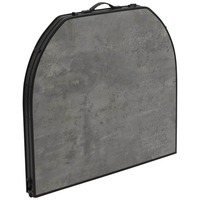 Стіл розкладний Bo-Camp Northgate Oval 150x80 cm Black/Grey (DAS302569)