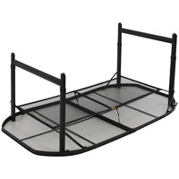 Стіл розкладний Bo-Camp Northgate Oval 150x80 cm Black/Grey (DAS302569)