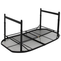 Стіл розкладний Bo-Camp Northgate Oval 150x80 cm Black/Grey (DAS302569)