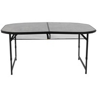 Стіл розкладний Bo-Camp Northgate Oval 150x80 cm Black/Grey (DAS302569)