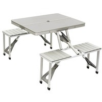Стіл розкладний зі стільцями Bo-Camp Picnic Aluminium (DAS302729)